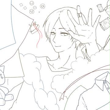 裁縫男子