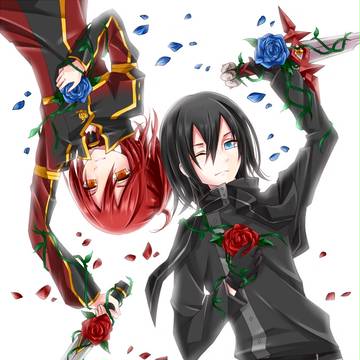 RED ROSE BLUE ROSE