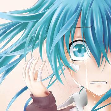 初音ミク泣き顔