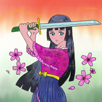 大和撫子美少女剣士参上！