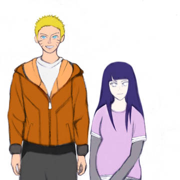 ナルトとヒナタ