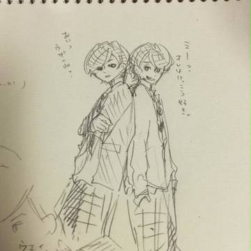 モノクロらくがき