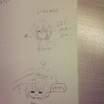 蠢孜孜biu！Alarm in anthropomorphic
