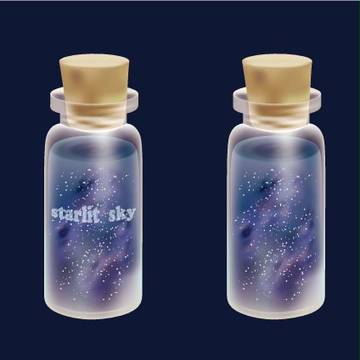 小瓶*星空詰
