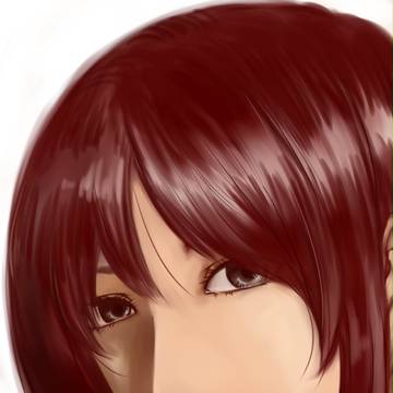カメラ目線
