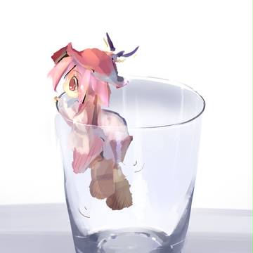 コップのみすちちゃん