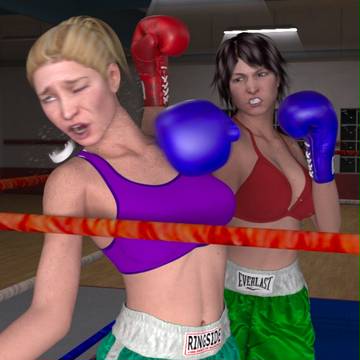 Girls Boxing Render Test1
