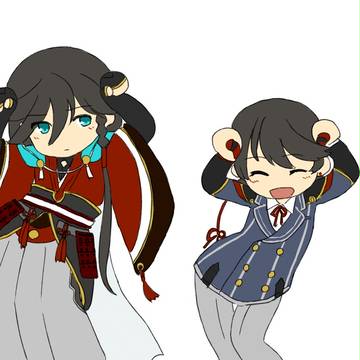 兼さんと堀川くんでｳｯｳｰｳﾏｳﾏ