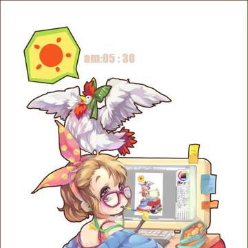 蓝白