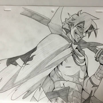 グレンラガン カミナ 模写