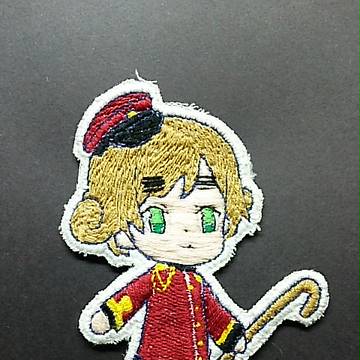 ヘタリアの刺繍してみたよ