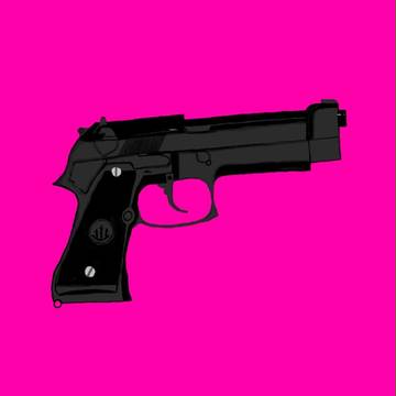 銃　習作
