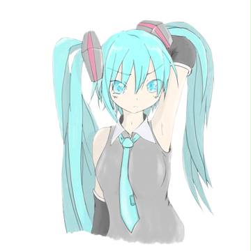 腋ミク