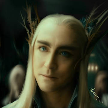瑟兰迪尔thranduil板绘