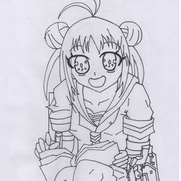 那珂ちゃん模写