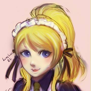 ラブライブの絢瀬絵里