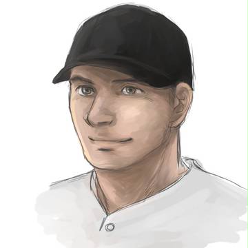 上松耕一君　（KANOナイン描いてみた・その３）