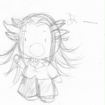 艦これ、鉛筆落書き・７