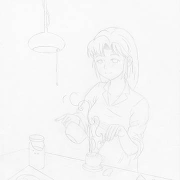 模写 アルファさん