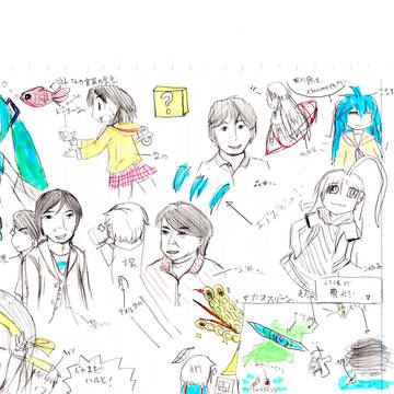 いろいろ落書き。