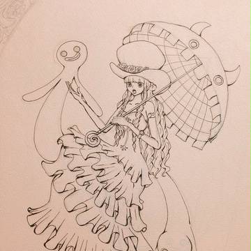 ペローナ線画