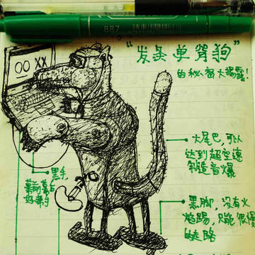 发条单肾狗
