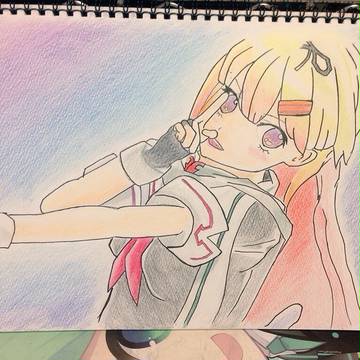 艦これの夕立改さんの模写