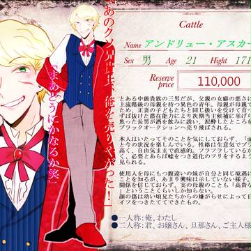 【黒オク】 アンドリュー・アスカード 【キャトル】