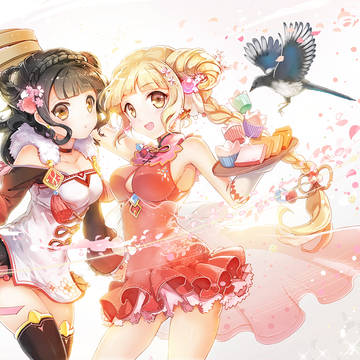旧暦正月の娘