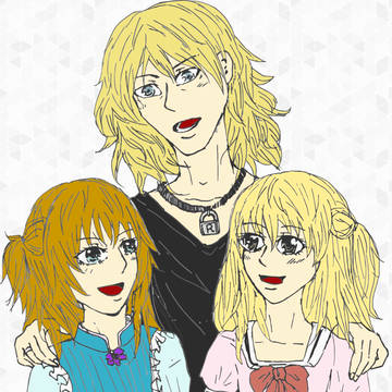 練習 Duff McKagan and his daughter