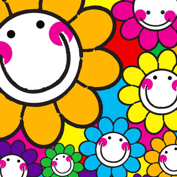 happy flower