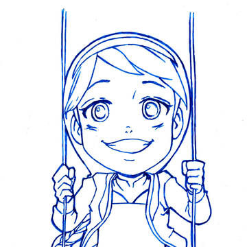 Frozen fanart Mini Ana and Elsa