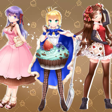 バレンタインで3ヒロインズ