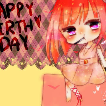 happybirthdayヽ(〃・ω・)ノ☆゚’・:*☆