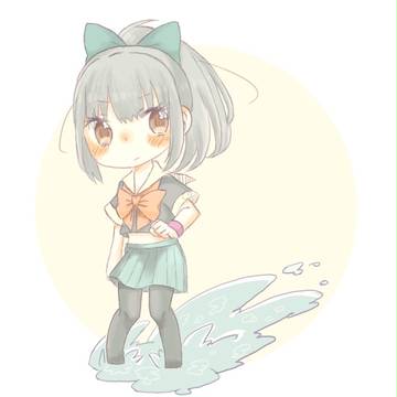 かわいいポニテ