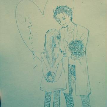 今更ながらバレンタイン絵