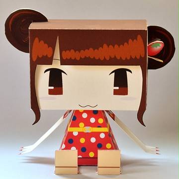 グラフィグ／しょこたん ドリドリ ver.（展開図）