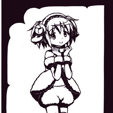 羊まどか 切り絵