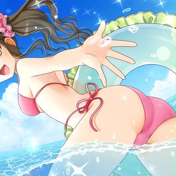 2014ゆさアニ_海イラスト