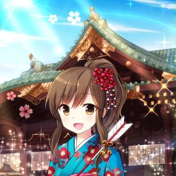 2014ゆさアニ_お正月イラスト