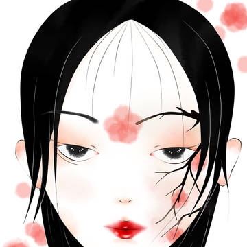 桃花半面妆