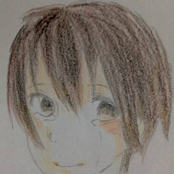 泣いてる菊さん。