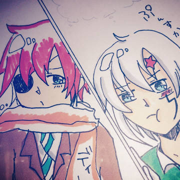 twitter落書きまとめ（Dグレ多め）