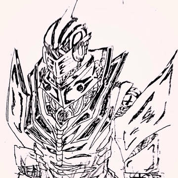 ロボ初描き