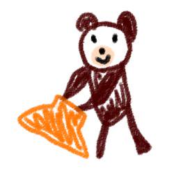 LINEスタンプ おちびクレヨン(審査中)