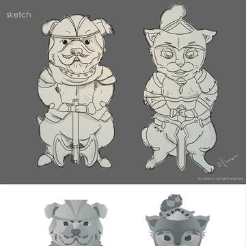 貓犬騎士