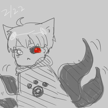 猫の日カネキくぅん