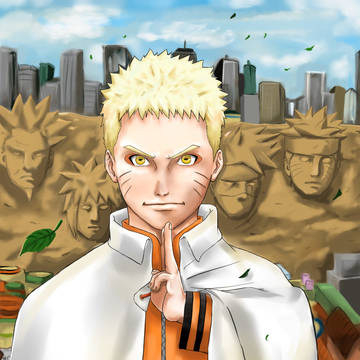 Hokage Naruto sennin mode