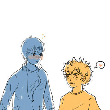 KageHina (Kagueyama x Hinata )