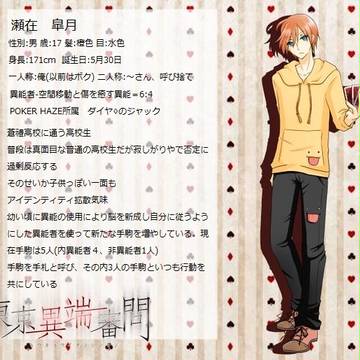 【東京異端審問】瀨在皐月【過激派】